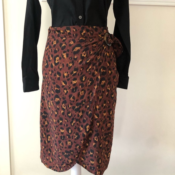 Sezane leopard skirt AUD14 - Picture 5 of 8